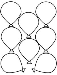 8 повітряних кульок