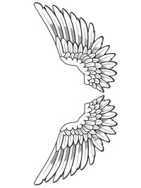 татуювання крила ангела