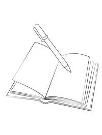 Книга і ручка