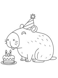 Капібара святкує день народження