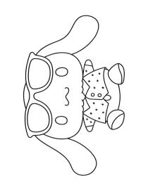 Сіннамонролл у окулярах