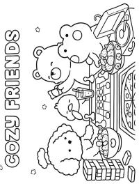 Cozy Friends грають в ігри