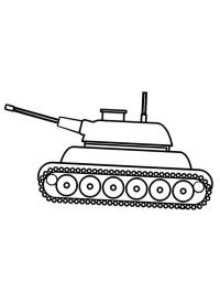 Простий армійський танк
