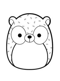 Squishmallows Їжак Ганс