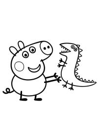 Джордж Свинка і Пан Динозавр