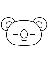 Обличчя Кої BT21
