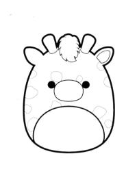 Squishmallows Жираф Гарі