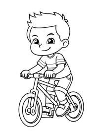 Хлопчик на велосипеді