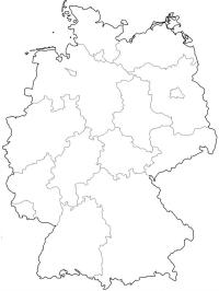 Карта Німеччини