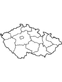 Карта Чехії