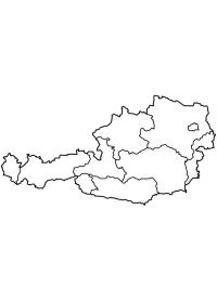 Карта Австрії