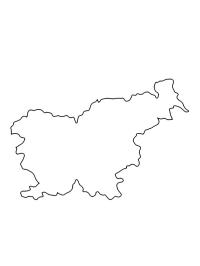 Карта Словенії