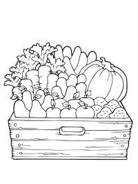 Ящик з овочами
