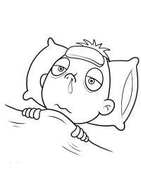 Хлопчик із грипом