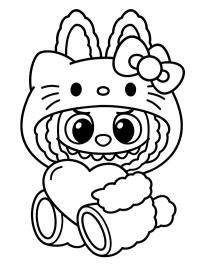 Лабубу Hello Kitty
