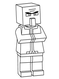 Селянин Лего Майнкрафт