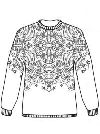 Мандала Різдвяний светр