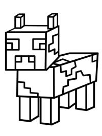 Minecraft Корова