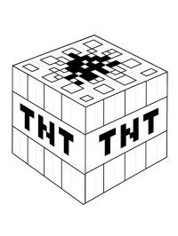 Блок TNT Майнкрафт
