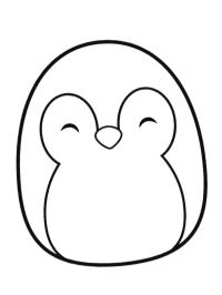 Squishmallows Пінгвін Пуфф