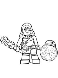 Рей і робот BB 8