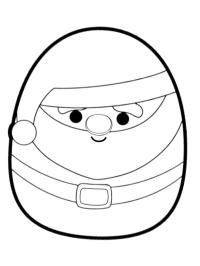 Squishmallows Санта Клаус Нік