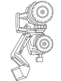 Трактор з фронтальним навантажувачем