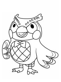 Сова Animal Crossing