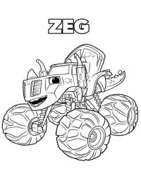 Зег (Blaze and the monster wheels)