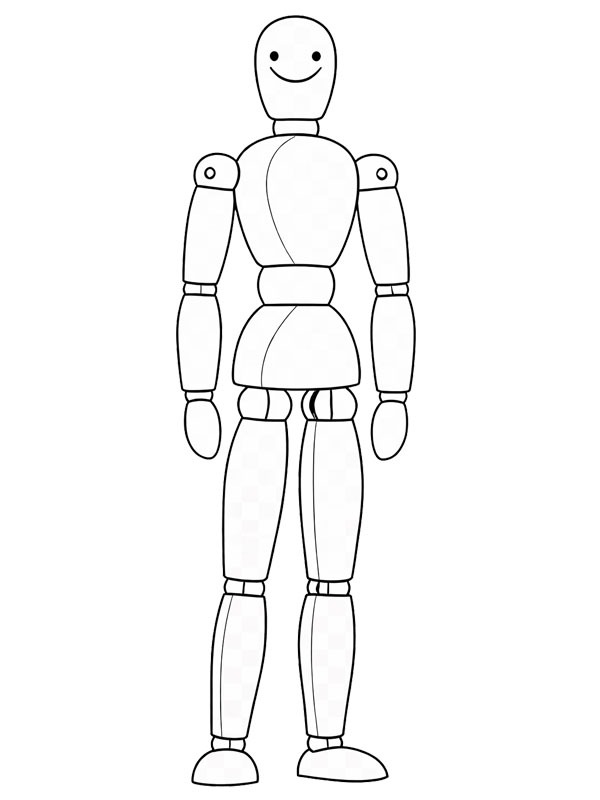 Abel (The Amazing Digital Circus) Розмальовка