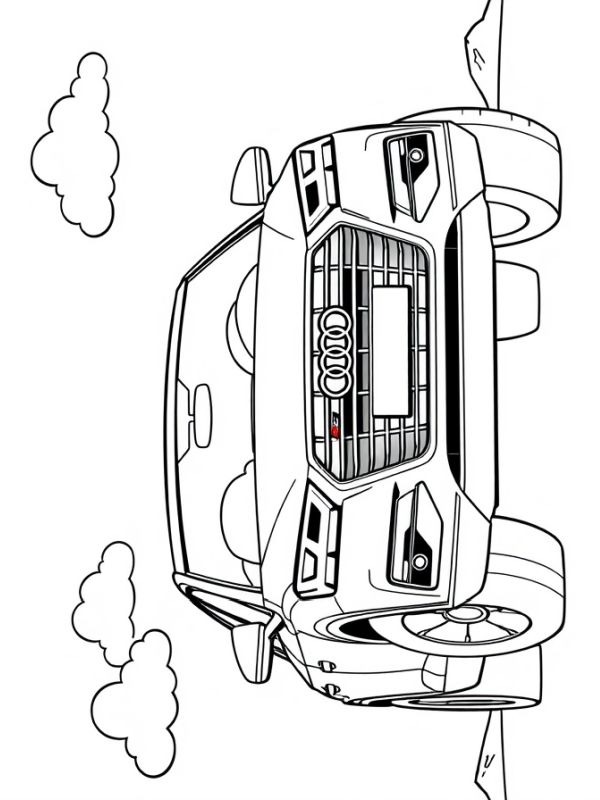 Audi Q5 Розмальовка Audi Q5 Розмальовка