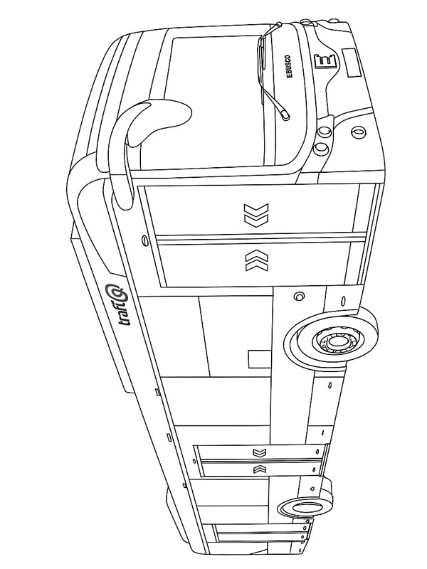 Ebusco Міський автобус Розмальовка Ebusco Міський автобус Розмальовка