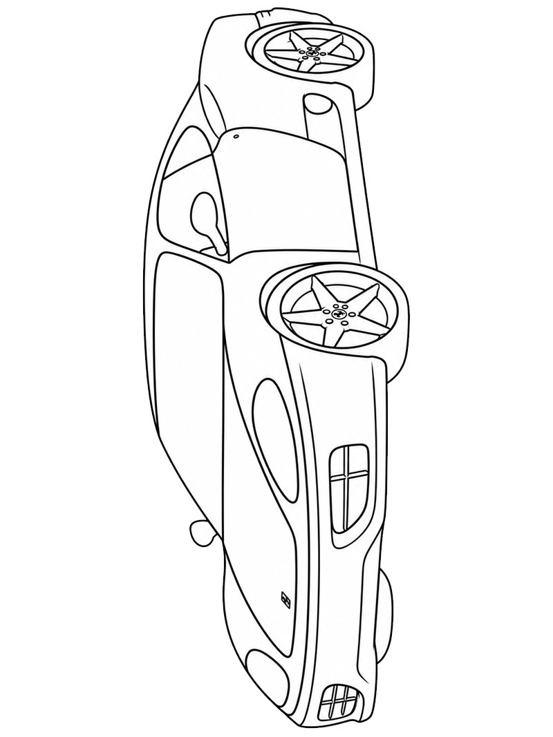 Ferrari 360 Modena Розмальовка Ferrari 360 Modena Розмальовка