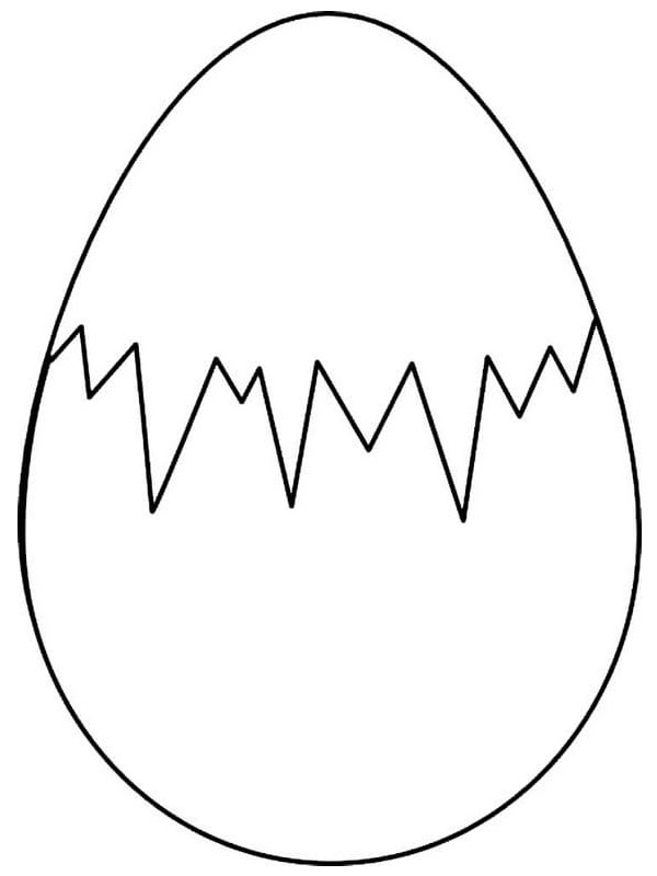 Broken egg Розмальовка Broken egg Розмальовка