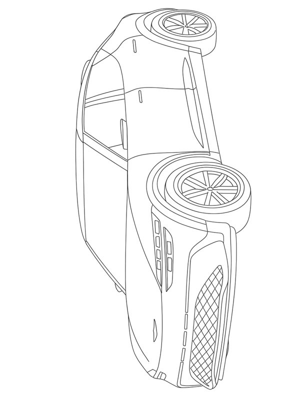 Genesis GV60 Magma Розмальовка