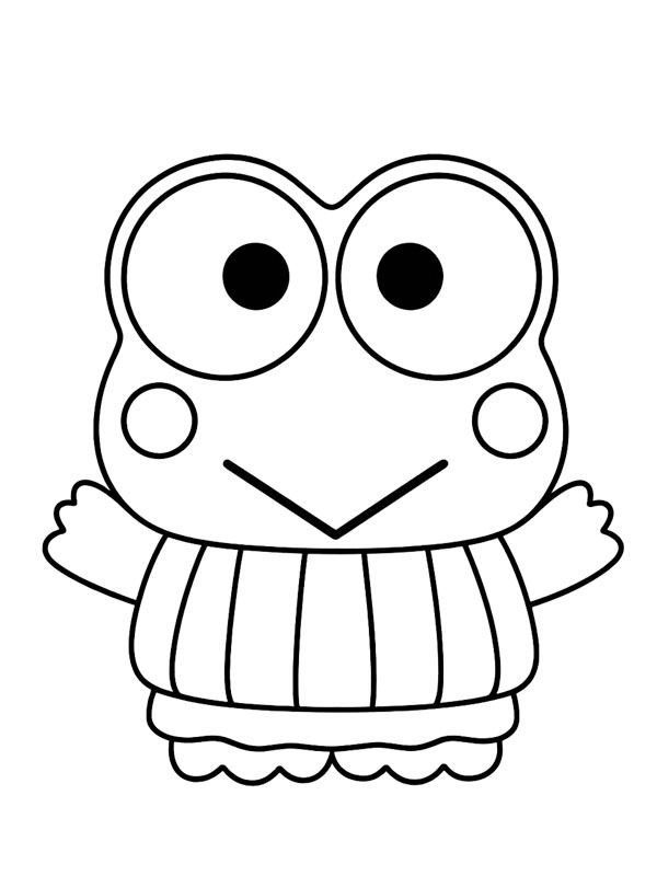 Keroppi Розмальовка Keroppi Розмальовка