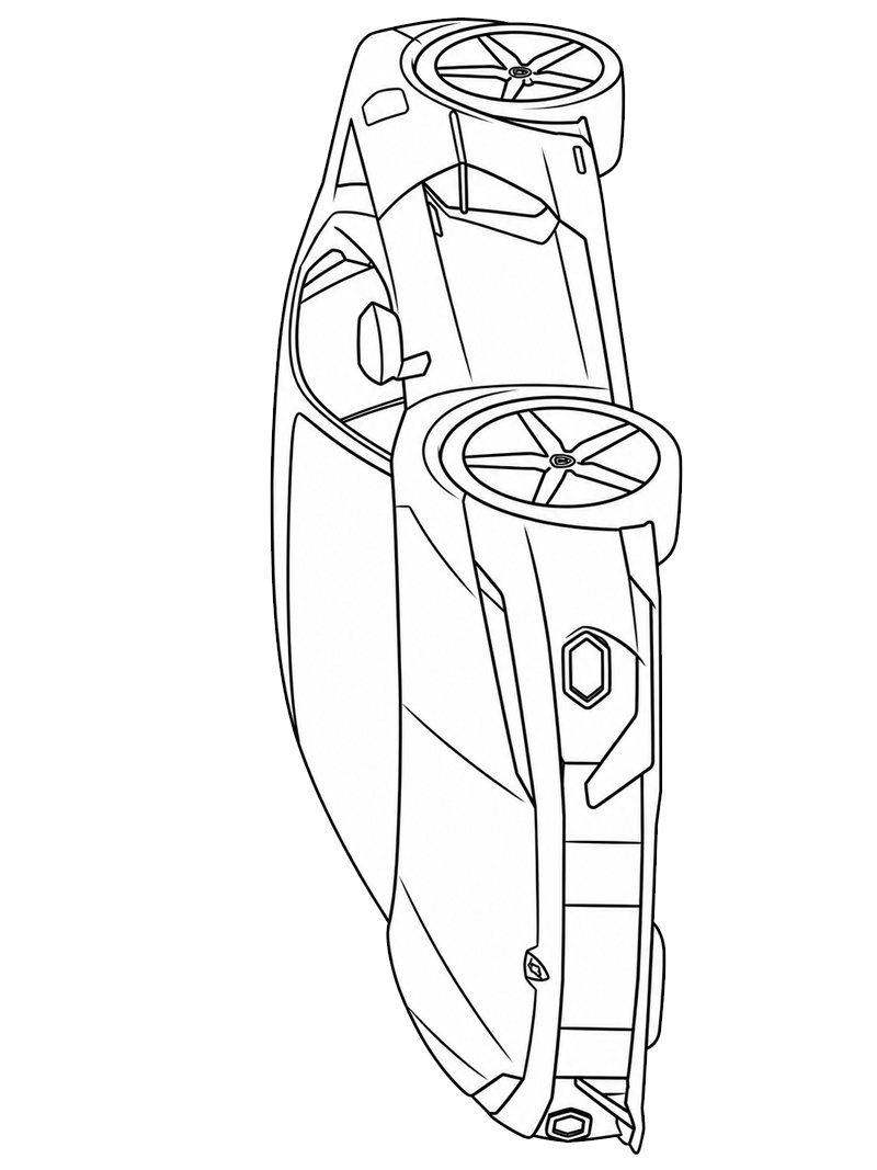 Lamborghini Temerario Розмальовка