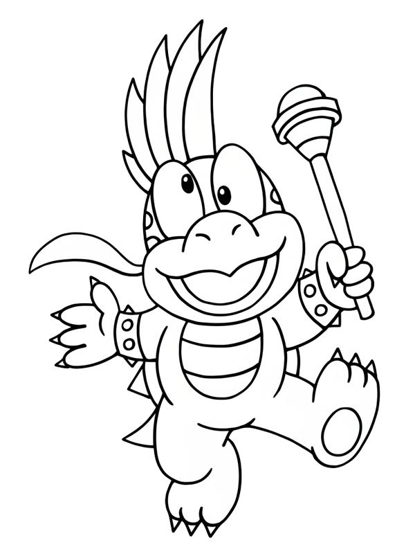 Lemmy Koopa Розмальовка