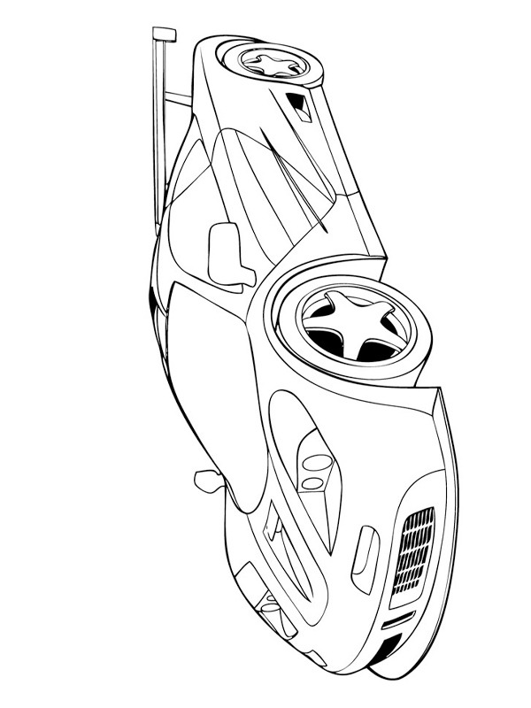 McLaren F1 LM Розмальовка McLaren F1 LM Розмальовка