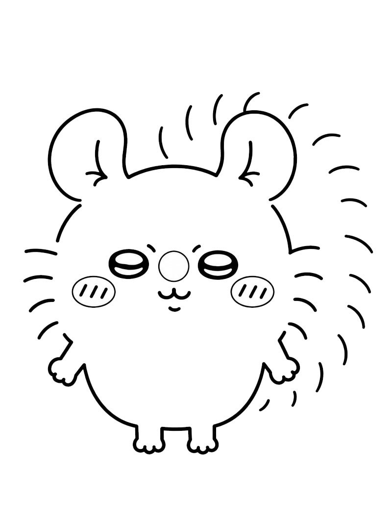 Momonga (Chiikawa) Розмальовка